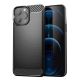 Carbon Case Flexible Cover TPU Case for iPhone 13 Pro black
