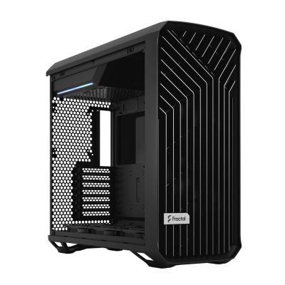 17. Fractal Torrent Black TG Light Tint 5xFan ATX case