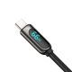 2. Baseus Display Fast Charging Data USB-A / USB-C 66W 1 m cable - black