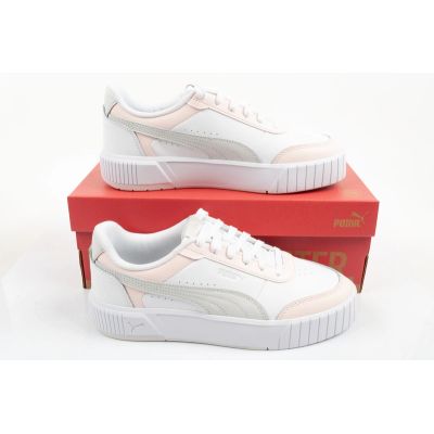 9. Puma women's sports shoes Carina Mia sneakers leather white