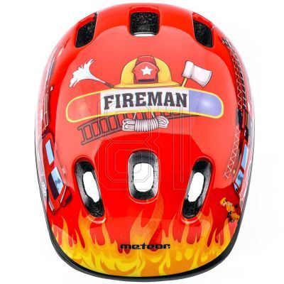 9. Bicycle helmet Meteor KS06 Firetracker size S 48-52 cm Jr 24837