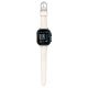 2. AmazingThing Class Band Leather Strap for Apple Watch 45 / 46 / 49 mm - Light Beige