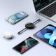 8. Baseus Free2Draw Mini USB-C - USB-C 100W 1m retractable cable - black