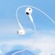 4. QCY LH1 In-Ear Wired Headphones with Remote and Microphone 1.15m - White