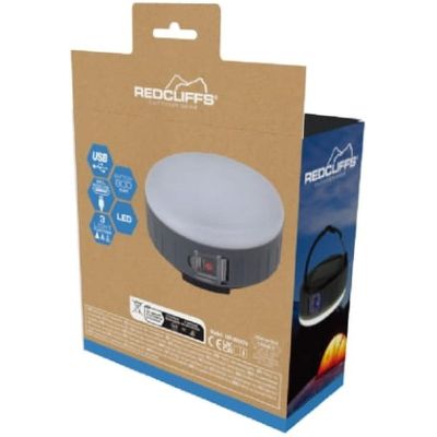 6. REDCLIFFS USB SOLAR CAMPING LAMP