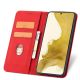 5. Magnet Fancy Case for Samsung Galaxy S23+ flip cover wallet stand red