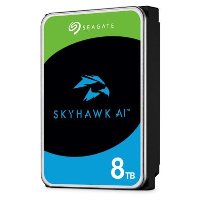2. Seagate Skyhawk AI ST8000VE001 HDD (8 TB ; 3.5"; 256 MB; 7200 rpm)