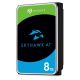 2. Seagate Skyhawk AI ST8000VE001 HDD (8 TB ; 3.5"; 256 MB; 7200 rpm)