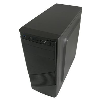 3. LC-POWER LC-7037B-ON case (ATX, Micro ATX, Mini ITX; black)