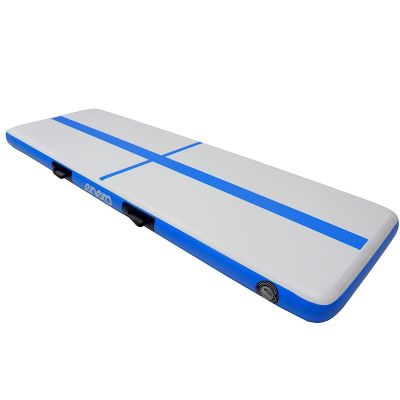 16. AIR TRUCK GYMNASTIC MATTRESS MAT ACROBATIC PATH 300X100X15CM ELECTRIC PUMP BLUE