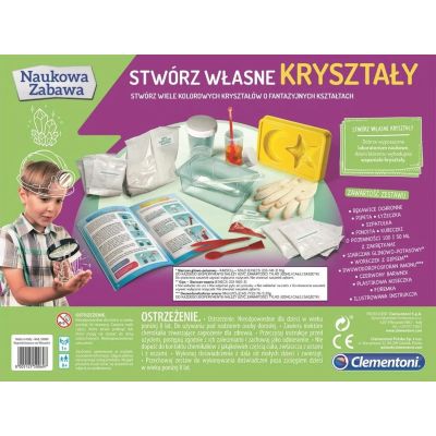 5. Clementoni Kit - Create your own crystals