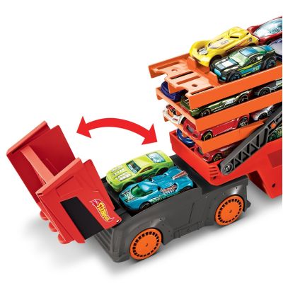 10. HW MEGA TRANSPORTER 50TH ANNIVERSARY GHR48 WB2