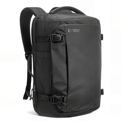 Tech-Protect Defender S70 RYANAIR & WIZZAIR 24L Laptop Backpack - Black
