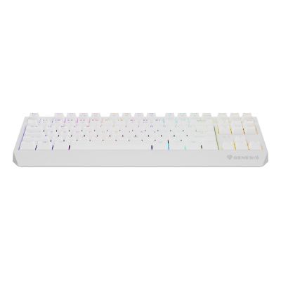 18. GENESIS Thor 230 TKL Keyboard Gaming USB + RF Wireless + Bluetooth QWERTY US English White