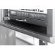 5. Keyboard shelf with lock 19" 1U Digitus black RAL 9005