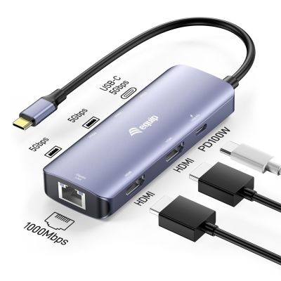 2. Equip 133501 Docking Station Wired USB 3.2 Gen 1 (3.1 Gen 1) Type-C Gray