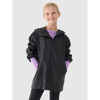4. Children's transitional raincoat with rubber coating 4F Junior 4FJWSS24TJACU217-20S