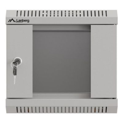 3. Lanberg WF11-3304-10S 4U Rack Wall Mount Cabinet Gray