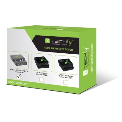 2. Techly IDATA HDMI-EA Audio File Converter Black