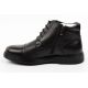 3. Lee Cooper men's shoes elegant leather black insulated ankle boots