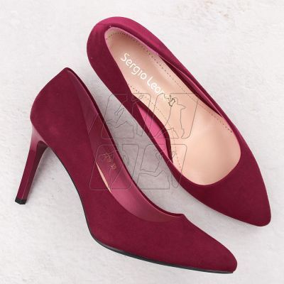 5. Sergio Leone 1339 W SK428C Suede Pumps