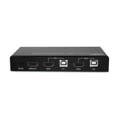 5. Lindy 32809 KVM Switch Black