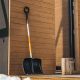 7. Fiskars 1057189 Snow Shovel/Shovel Metal Black, Orange