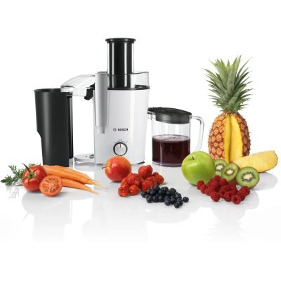 6. BOSCH MES 25A0 juicer (700W; white)
