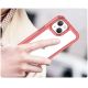 5. Outer Space Case iPhone 14 Plus hard cover with a gel frame red