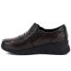 3. Women's brown leather wedge shoes Vinceza 133118