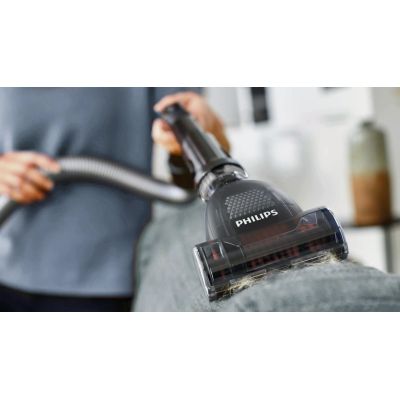32. Philips Performer LED 8000 Series bagged vacuum cleaner with TriActive technology, model XD8142/12, 900W power