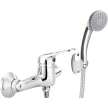 Wall-mounted shower faucet with shower set BYU_041M 5907650801061