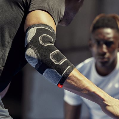7. adidas S ADSU-12531BK Elbow Support