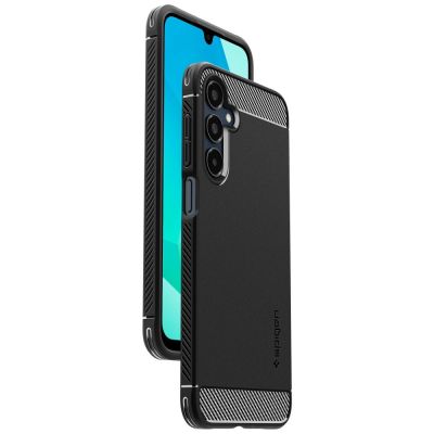 9. Spigen Rugged Armor Case for Samsung Galaxy A16 4G / 5G - Black