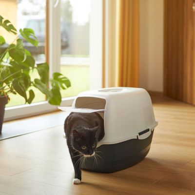 5. ROTHO Bailey Black - cat litter box
