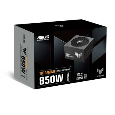 27. ASUS TUF Gaming 850W Platinum Power Supply Module 20+4 pin ATX ATX Black