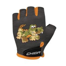 CHIBA COOL KIDS gloves black crocodile S