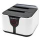 QOLTEC DOCKING STATION FOR 2.5" 3.5" HDD/SSD DRIVES | SATA III | USB 3.0 | SUPER SPEED 5GB/S | WITH OFFLINE CLONING FUNCTION