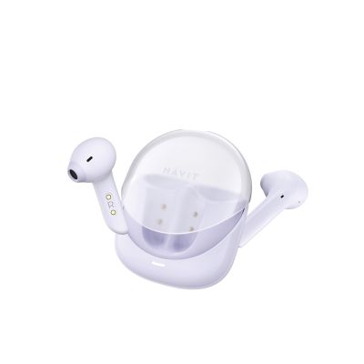 5. Havit Modern Buds Bluetooth Headphones (Purple)