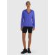 6. Women's quick-drying regular training sweatshirt 4F 4FWAW25TFSWF585-36S
