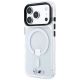 2. BMW M IML Glossy Metal Logo & Trims MagSafe Case for iPhone 18 Pro Max / 17 Pro Max - Transparent