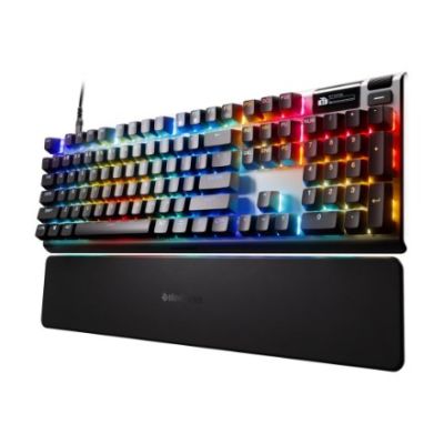 5. SteelSeries Apex Pro Gen 3 Wired US Layout Gaming Keyboard SteelSeries USB-C Black