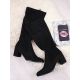 11. Black Sergio Leone women's high-heel boots