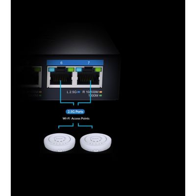 4. D-Link DMS-107/E Network Switch Network Links Unmanaged Gigabit Ethernet (10/100/1000) Black