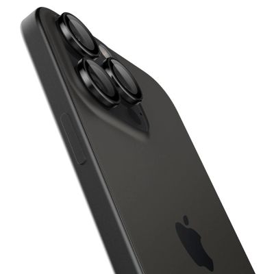 4. Spigen Glas.tR EZ Fit Optik Camera Protector for iPhone 14 Pro / Pro Max / 15 Pro / Pro Max / 16 Pro / Pro Max 17 Pro / 17 Pro Max - Black 2 pcs.