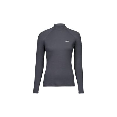 POC W's Layer Merino Mock Neck Jersey Gray