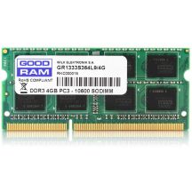 GoodRam GR1600S364L11S/4G Memory (DDR3 SO-DIMM; 1 x 4 GB; 1600 MHz; CL11)