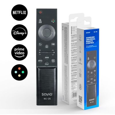 4. SAVIO UNIVERSAL REMOTE CONTROL FOR SAMSUNG TVS - SMART TV RC-25