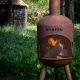 14. Bonfeu Bonsolo garden fireplace rusty 3401R