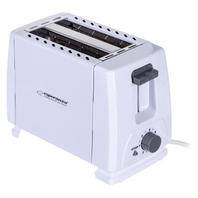 3. Esperanza Caprese Toaster EKT001 (600W; white)